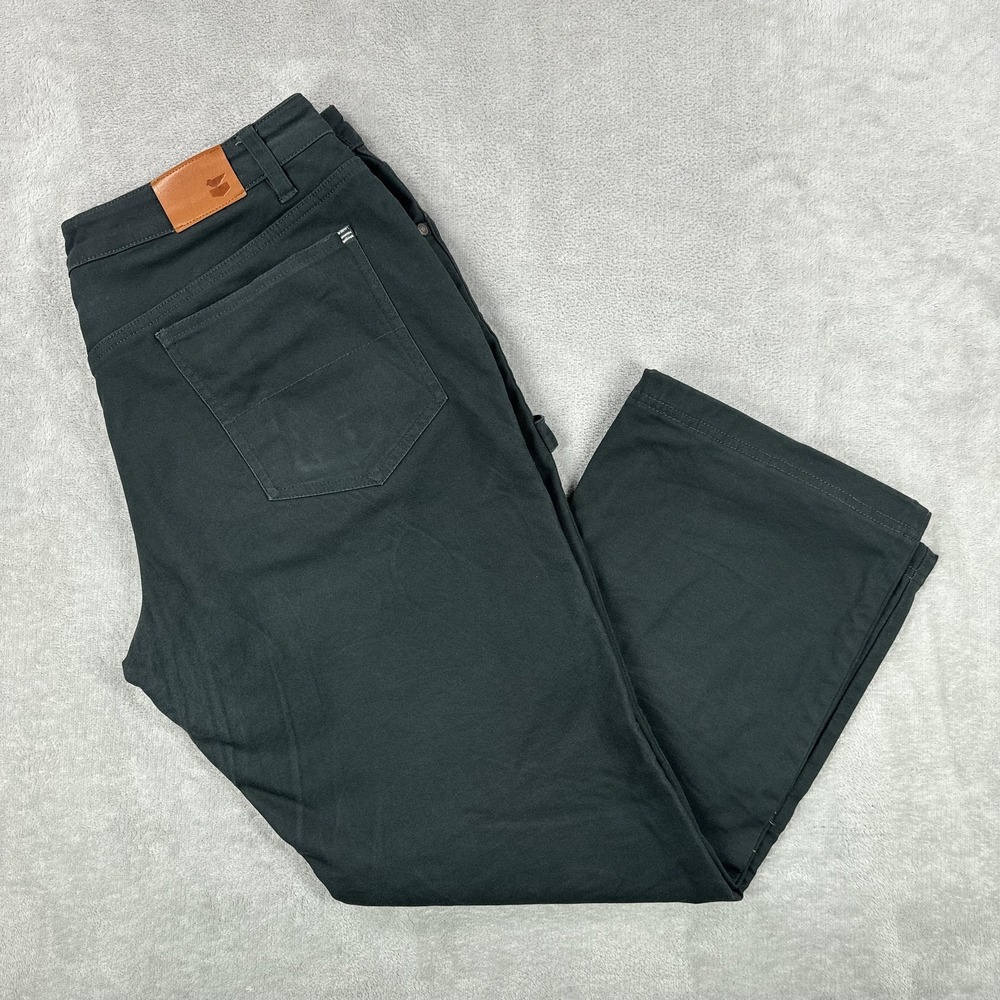 Jetty Pants Womens 12 Gray Carpenter Straight Leg Twill Stretch Casual Outdoors